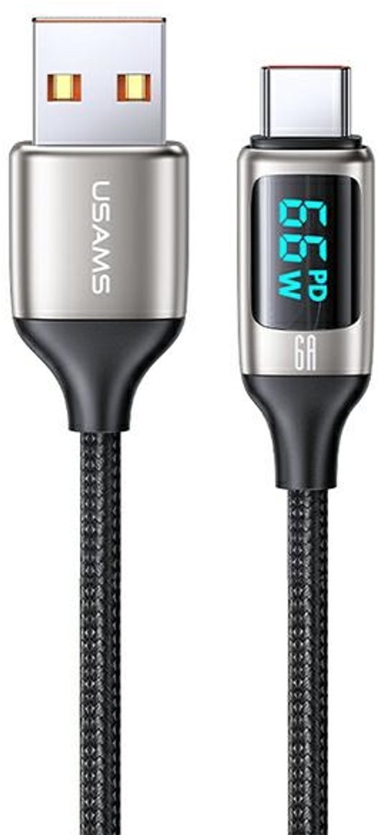 USAMS U78 Serie - USB-C Kabel - Snelle Opladen - 1.2m - Wit