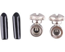 Springtouw Schroeven - Kabel Accessoires - Lengte Verstellen - Universele Lager - Set van 2 - Metaal