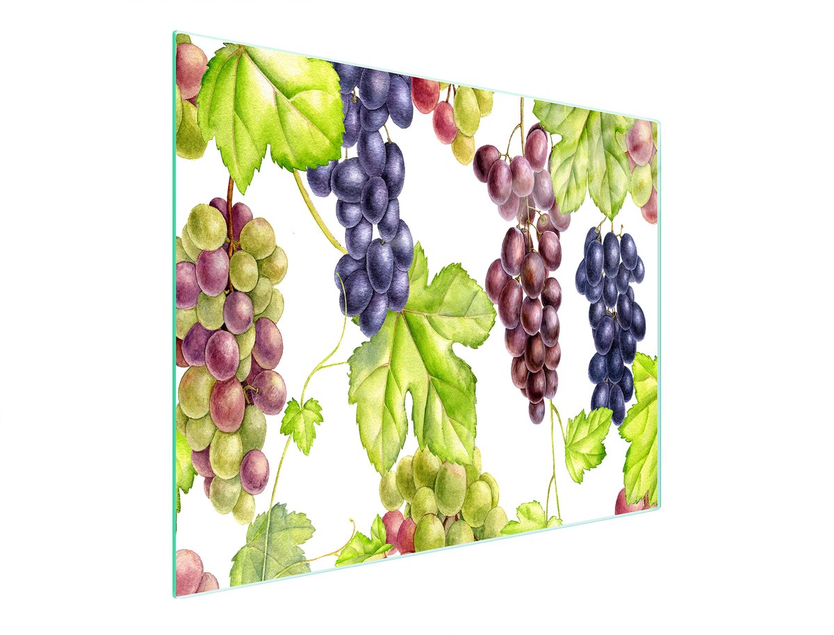 TMK ArtDeko - Snijplank - Glas - 52x30 cm - Geharde Veiligheidsglas - UV Print