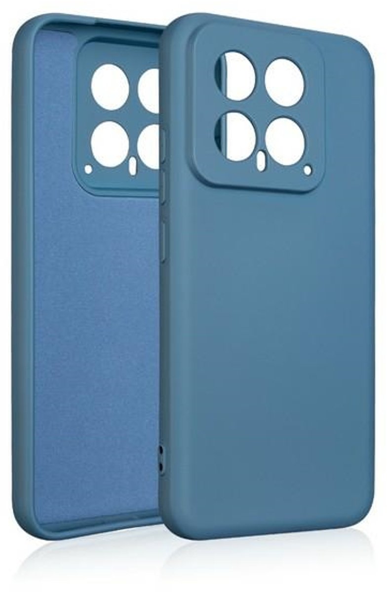 Beline siliconen hoesje voor Xiaomi 14 blauw/blauw
