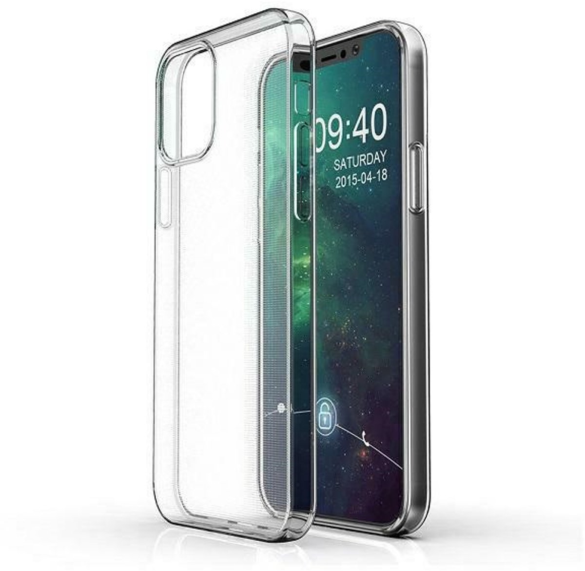 Beline - Clear Serie - Hoesje voor Mobiele Telefoon - Ultra Cienka - Transparant