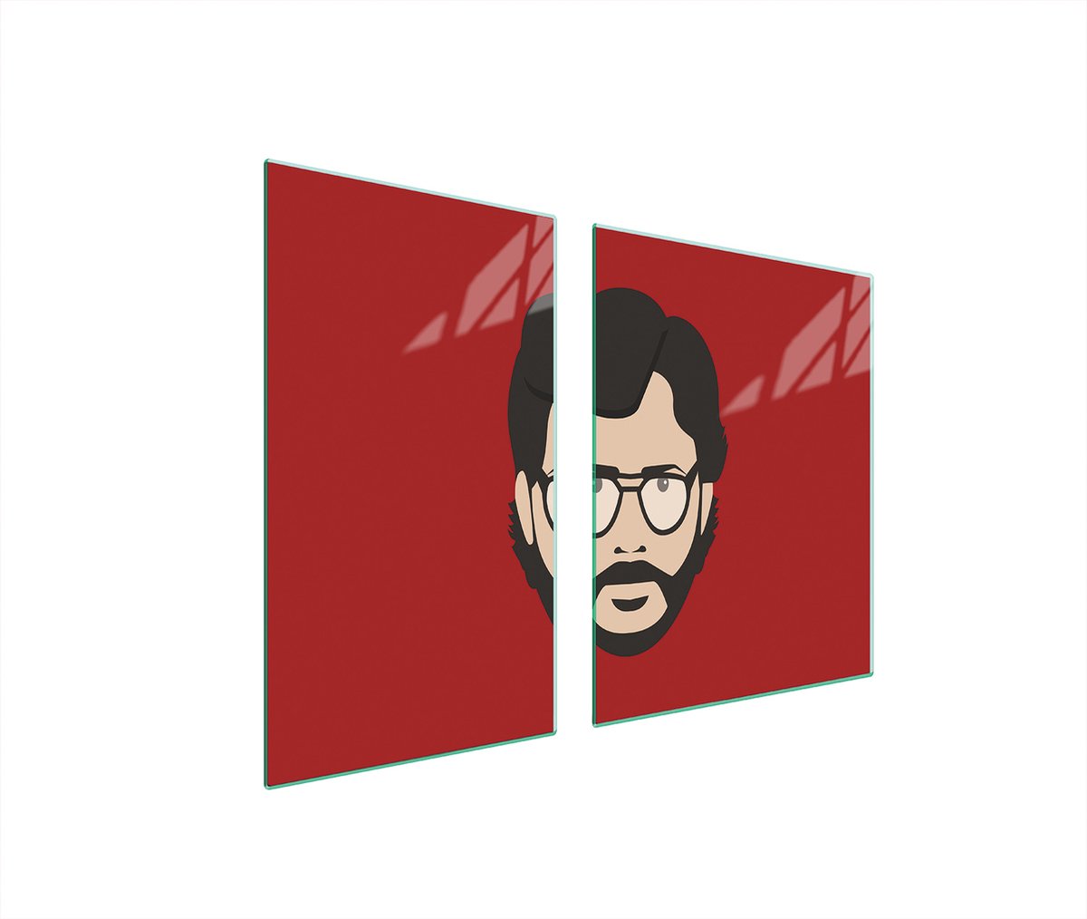 TMK ArtDeko Serie – Kookplaat Achterwand – Glas – Beschermend – Veelzijdig