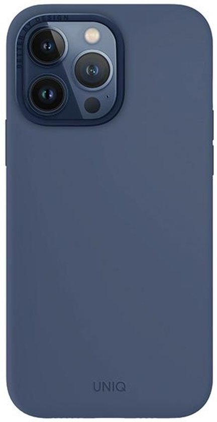 iPhone 15 Pro Max hoesje UNIQ Lino Hue MagSafe granaten kleur duurzaam schokbestendig slank design