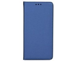 Merkloos Smart Magnet - Folie Hoesje - iPhone 12 Mini - Blauw - Magnetische Sluiting - Hoge Kwaliteit Materialen