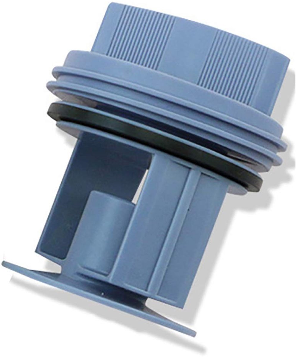 aladdien - Wasmachine Drainage Pomp - Hoogwaardige Afvoer Outlet Seal Cover Plug - Blauw Wit - Geschikt voor Siemens en Bosch - Duurzaam en Betrouwbaar