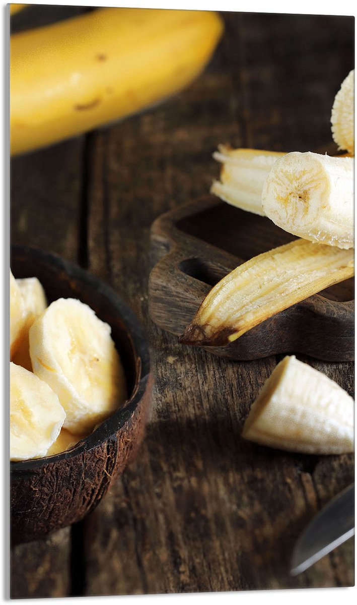 TMK ArtDeko - Snijplank - 30x52 cm - Banaan - Glas