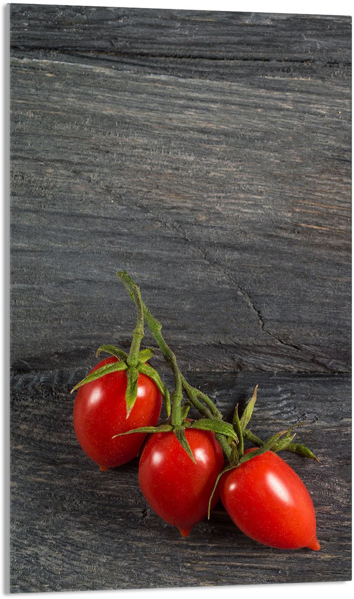 TMK ArtDeko - Snijplank - 30x52 cm - Geharde Glas - Pomidoren