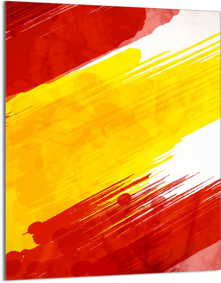 TMK ArtDeko - Snijplank - Glas - 40x52 cm - Kleurvol