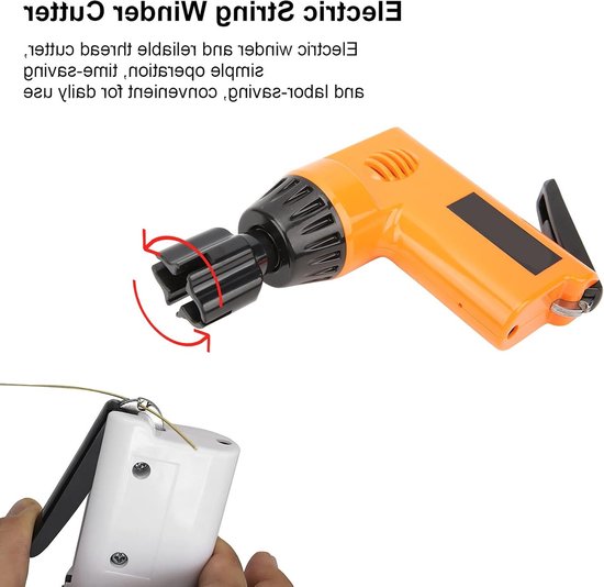 Elektrische Snarenwinder voor Gitaar, Bas, Mandoline en Ukulele - Multifunctionele Snarenknipper met 2.7-4.3V Spanning — afbeelding 3