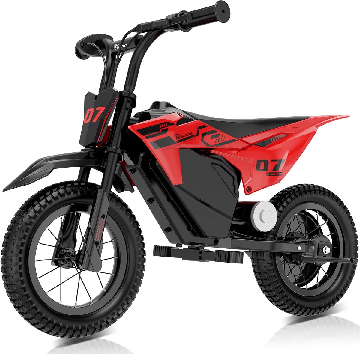 EVERCROSS EV13M Kinderen Elektrische Motorfiets | 150W | 16 km/u | 12 km Actieradius | 3-7 Jaar | 12" Banden