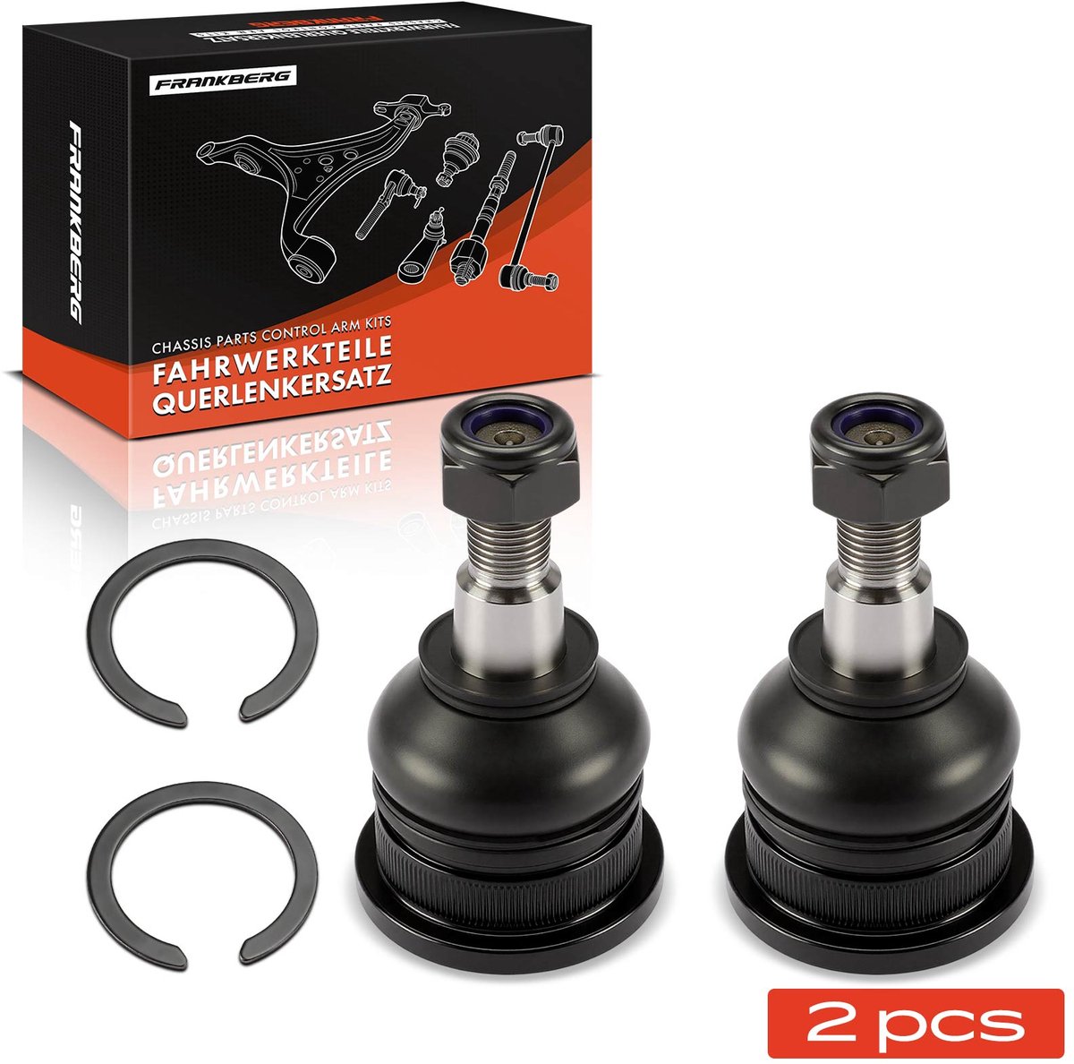 Frankberg 2x draagarm vooras links rechts voor Hyundai Accent Getz Kia