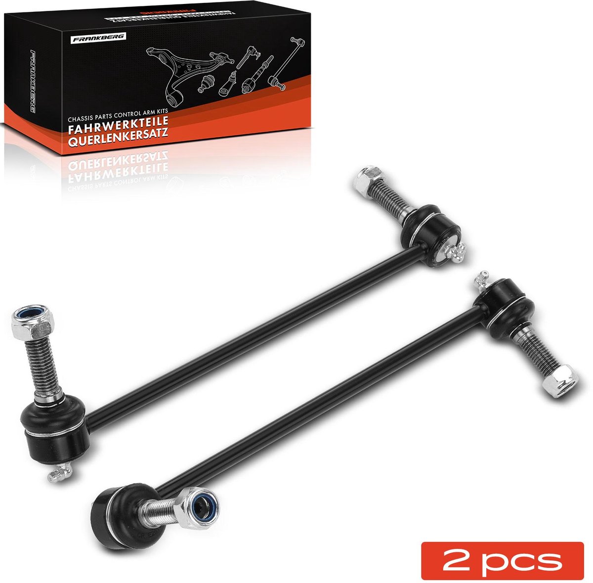 Frankberg 2x stabilisatorstang vooras links rechts voor Land Rover
