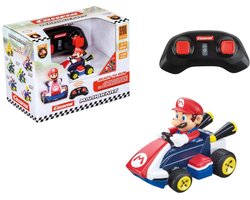 Carrera RC voertuig Auto - RC Auto Mini - Mario Kart™ - Mario - 6,2cm Lang - 2,4GHz RC Model Kant en Klaar - Carrera Bestuurbare Auto