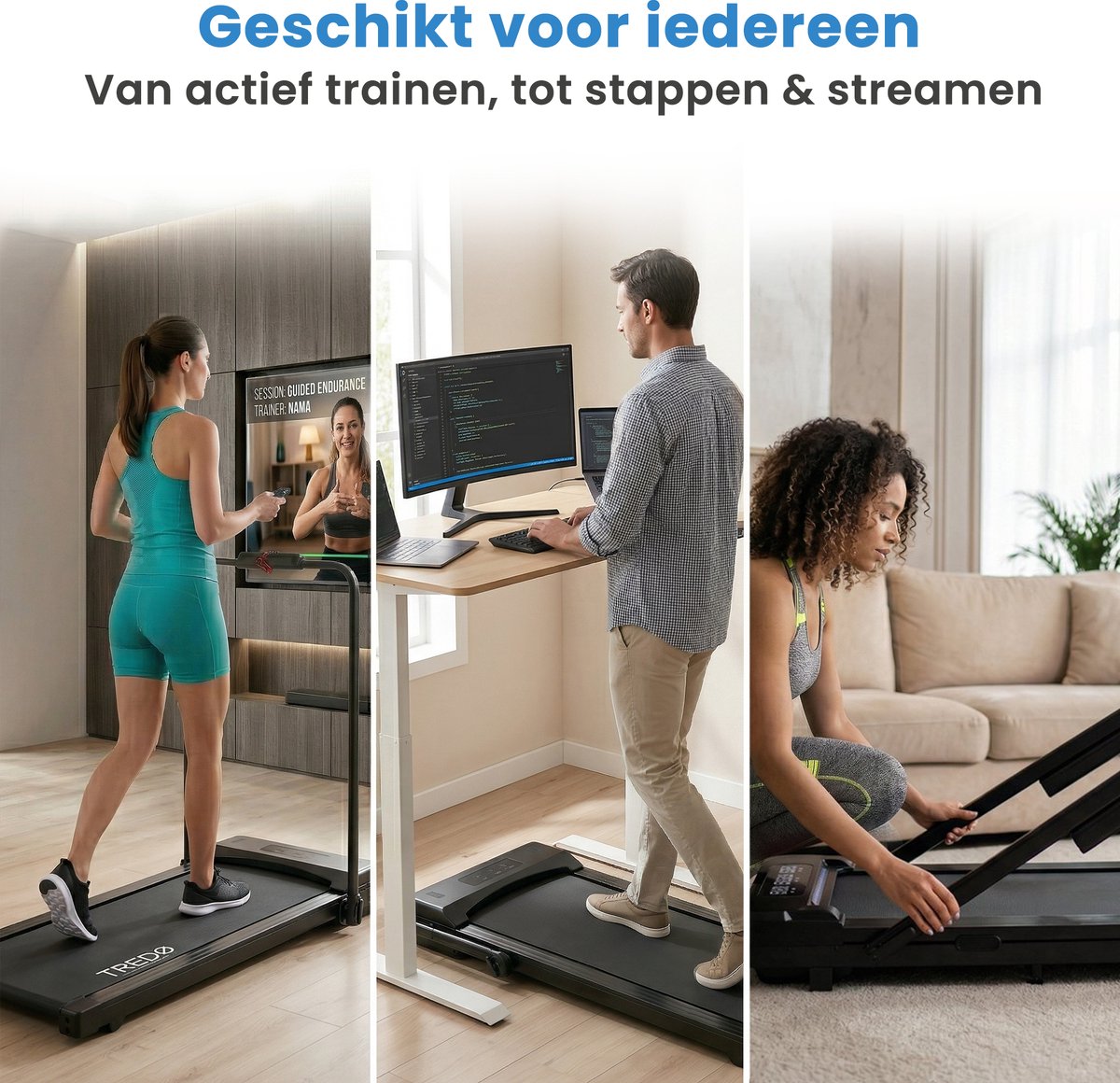 TREDØ Foldable Treadmill 2