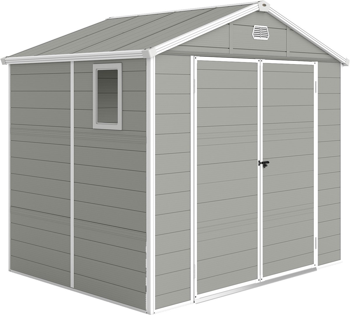 Killogood Gereedschapsschuur - 4.1m² - tuinhuis met zadeldak - 240 x 190 x 180/228 cm