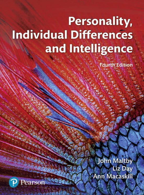 Personality, Individual Differences and Intelligence - cover