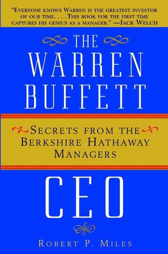 The Warren Buffett CEO - cover