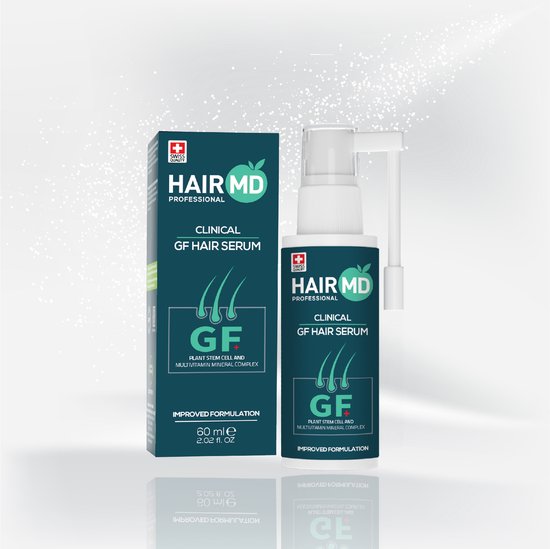 HairMD Clinical GF+ Sérum réparateur capillaire - Anti-chute de cheveux - Soutien à la croissance des cheveux - Exosome - Hairtimeistanbul