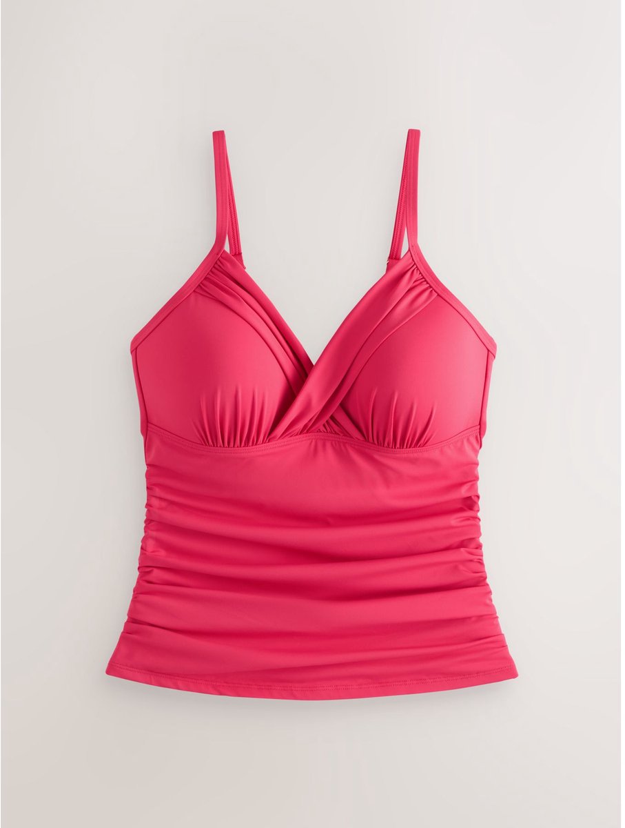 Next - Dames - Tankinitop met beugels en vulling - Roze