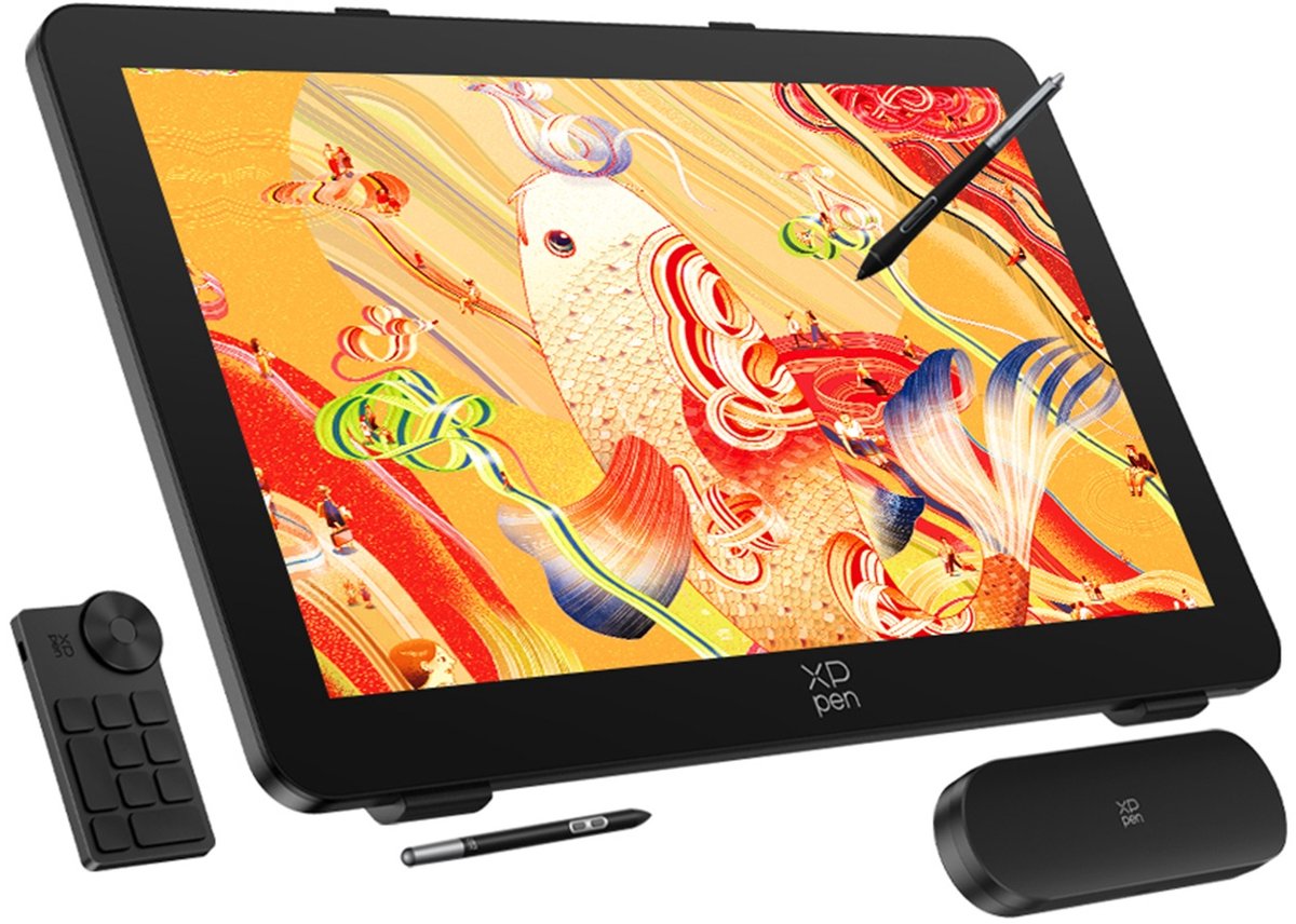 XPPen Artist Pro 27 (Gen 2) Grafische Tekentablet met Touchscreen – 27” 4K Ultra HD-scherm 120 Hz, X3 Pro Stylus met slimme chip, 16.384 drukniveaus, X-Touch-oplossing