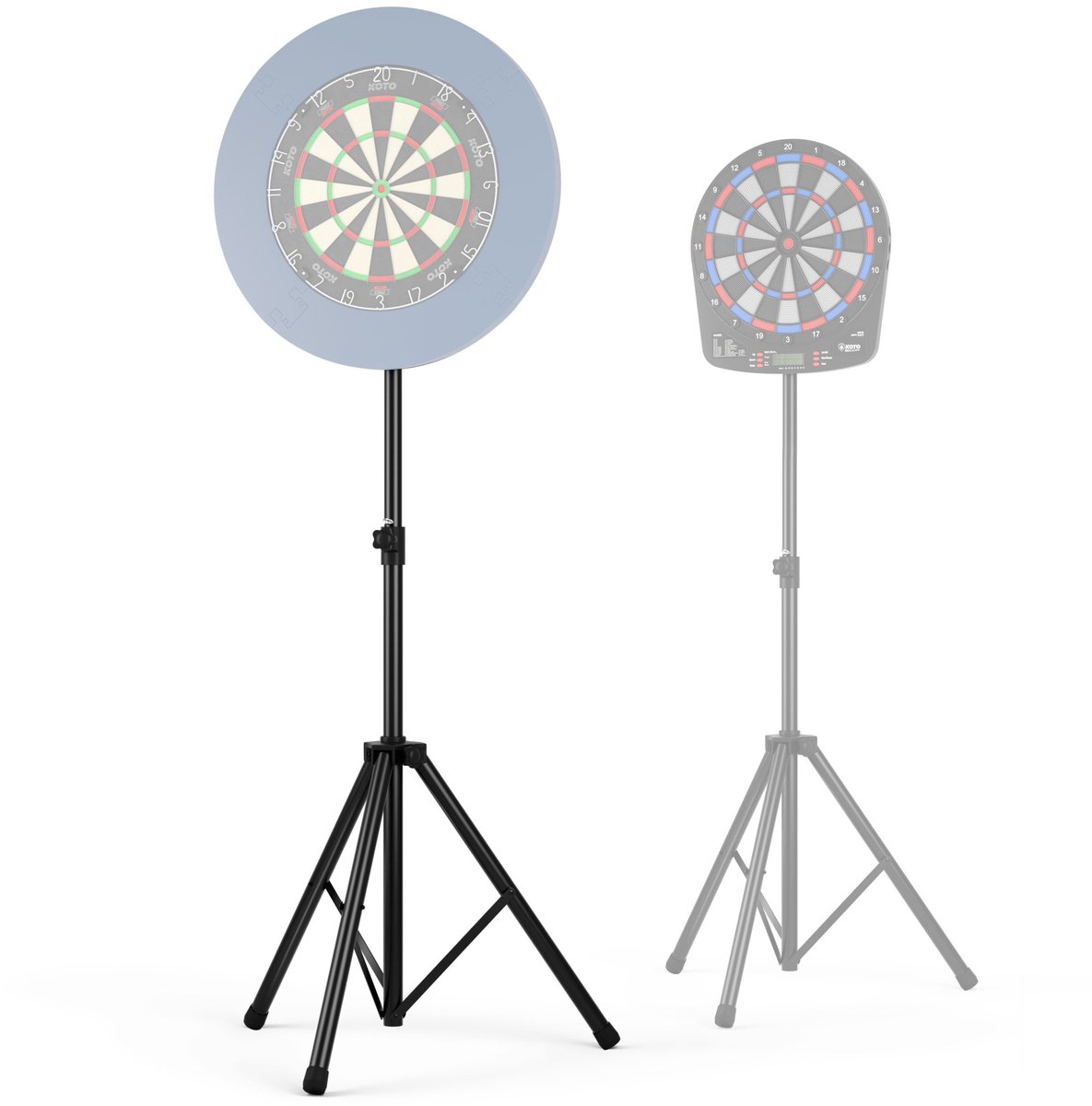 KOTO Heavy Duty Multi Dartbord Standaard - Voor Sisal Dartborden en Elektronische Dartborden