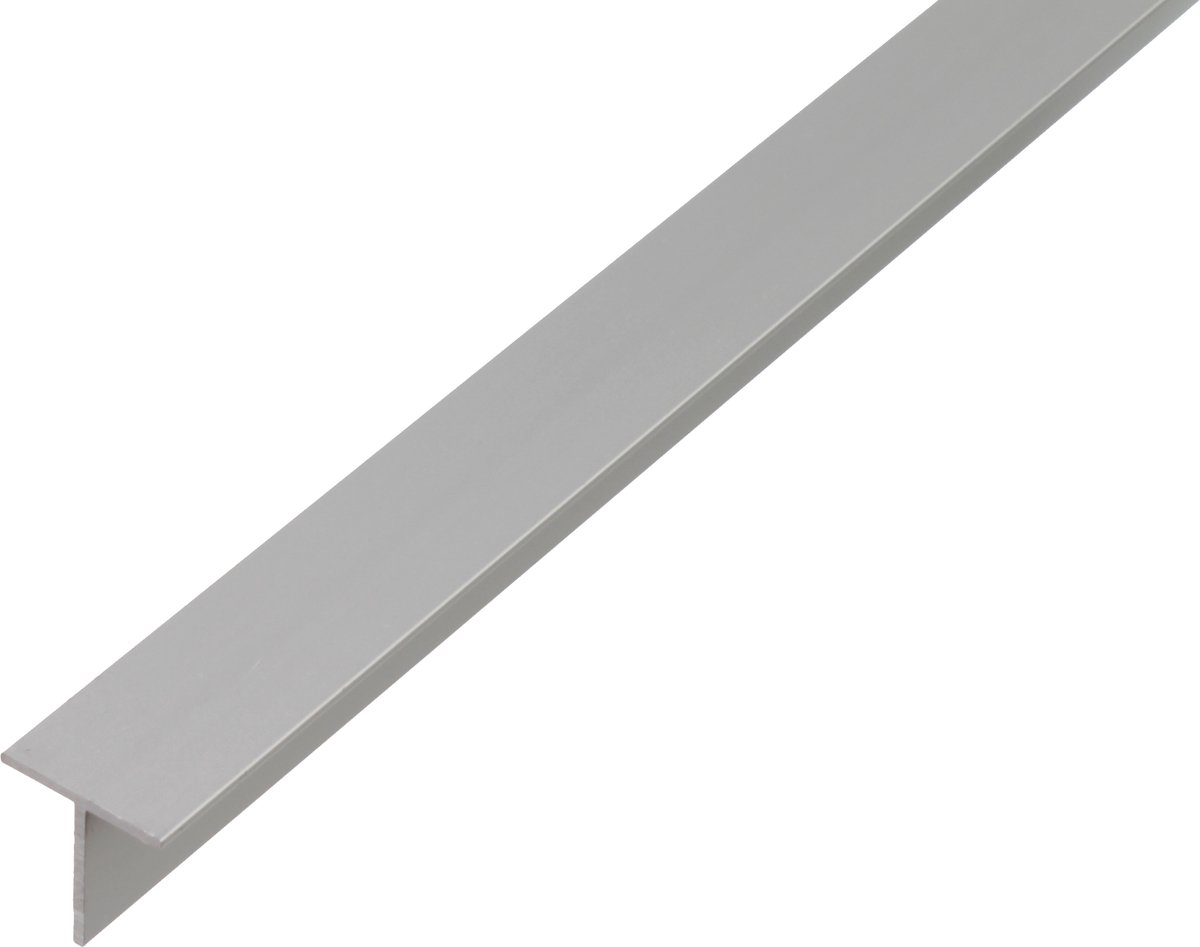 Alberts 497804 T-profiel | aluminium, naturel | 1000 x 20 x 20 mm | set van 5