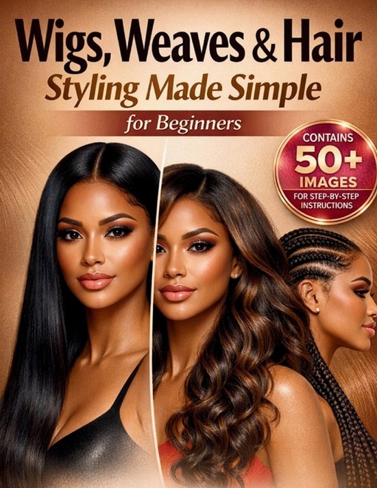 Wigs, Weaves & Hair Styling Made Simple for Beginners - cover