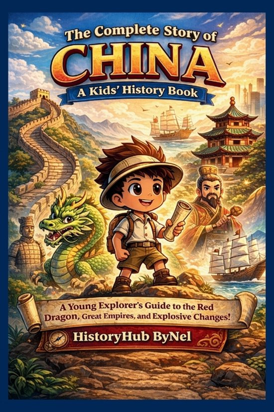 History Books for Children-The Complete Story of CHINA - cover