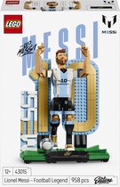 LEGO Editions Lionel Messi – Légende du football Jouet de football pour enfants - 43015