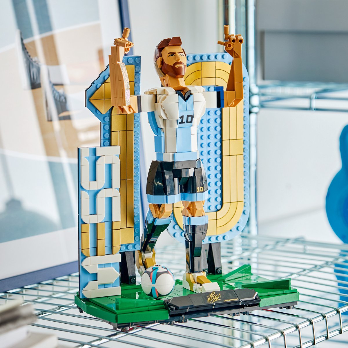 LEGO Editions Lionel Messi – Voetballegende Voetbal Speelgoed voor Kinderen - 43015 – foto 3