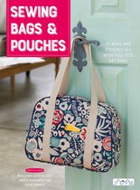 Luxja Wollen tas voor garen, handwerktas voor breien, breitas voor garen, haaknaalden, breinaalden (tot 14 inch) en andere accessoires, lichtpaars
