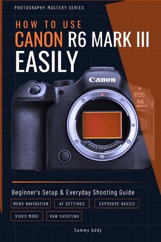 Photography Mastery- How to Use Canon R6 Mark III Easily - cover