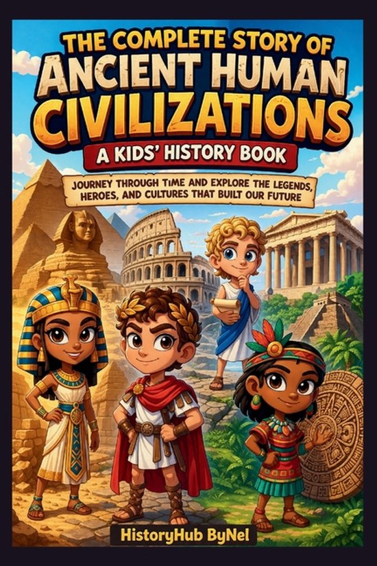 History Books for Children-The Complete Story of Ancient Hum ... - cover