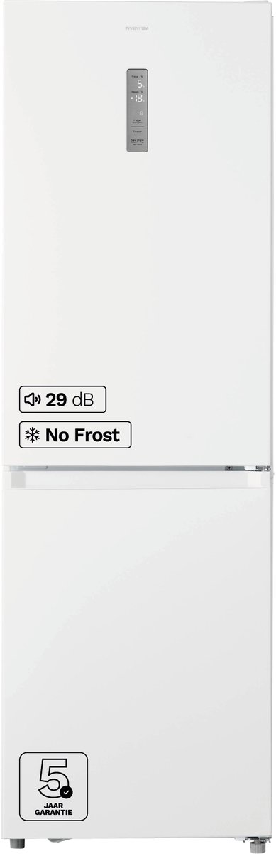 Inventum KV1850W - Vrijstaande koel-vriescombinatie - No Frost - 338 liter - Wit