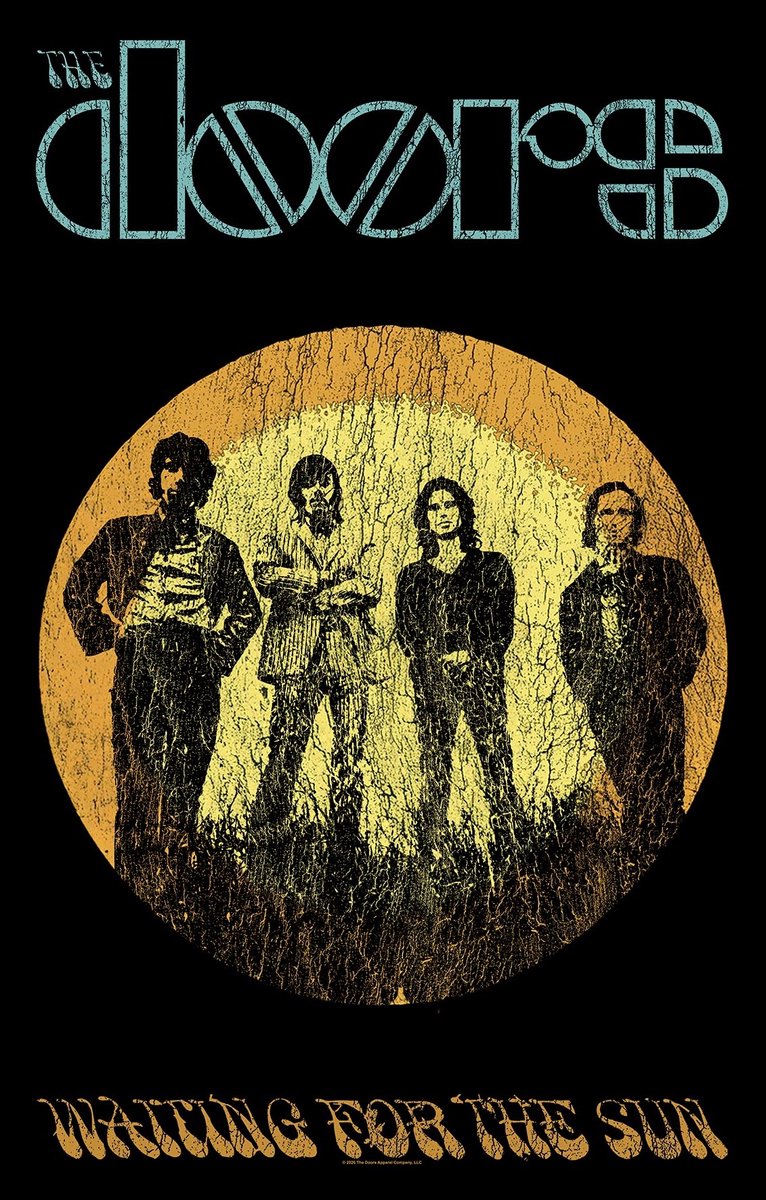 Razamataz The Doors - Waiting for the Sun - Textielposter