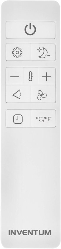 Inventum AC906W Mobiele Airco - 9000 BTU Airconditioning - 3-in-1 - Koelen, Ventilator, Ontvochtiger - Tot 80 m³ - Afdichtingskit - Wit