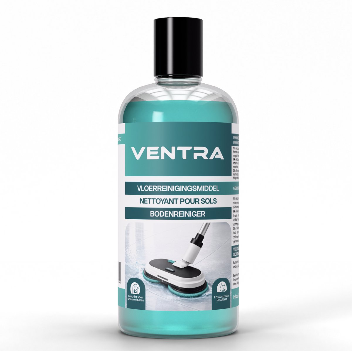 VENTRA® Vloerreiniger - Vloer Shampoo - 250ml - Geconcentreerd Vloerreinigingsmiddel - pH Neutraal