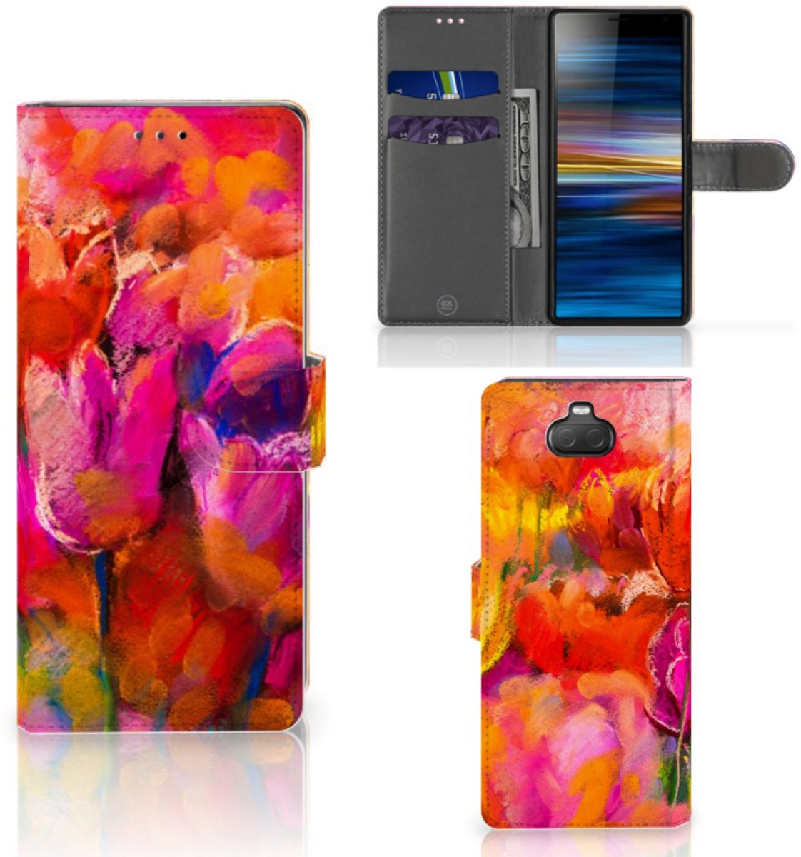 Hoesje Sony Xperia 10 Tulips