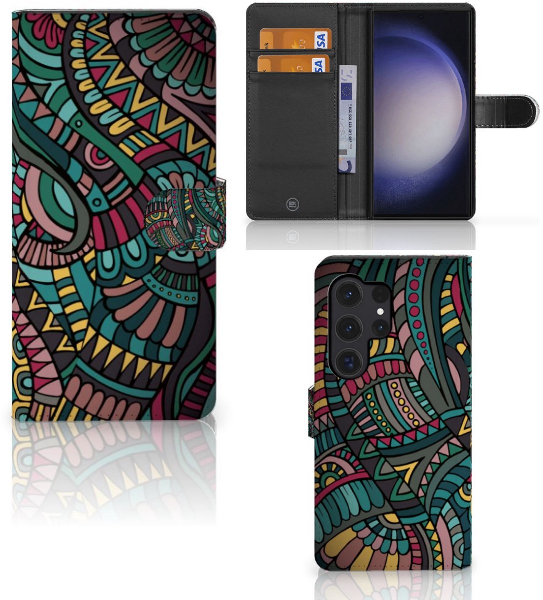 Samsung Galaxy S24 Ultra Telefoon Hoesje Aztec