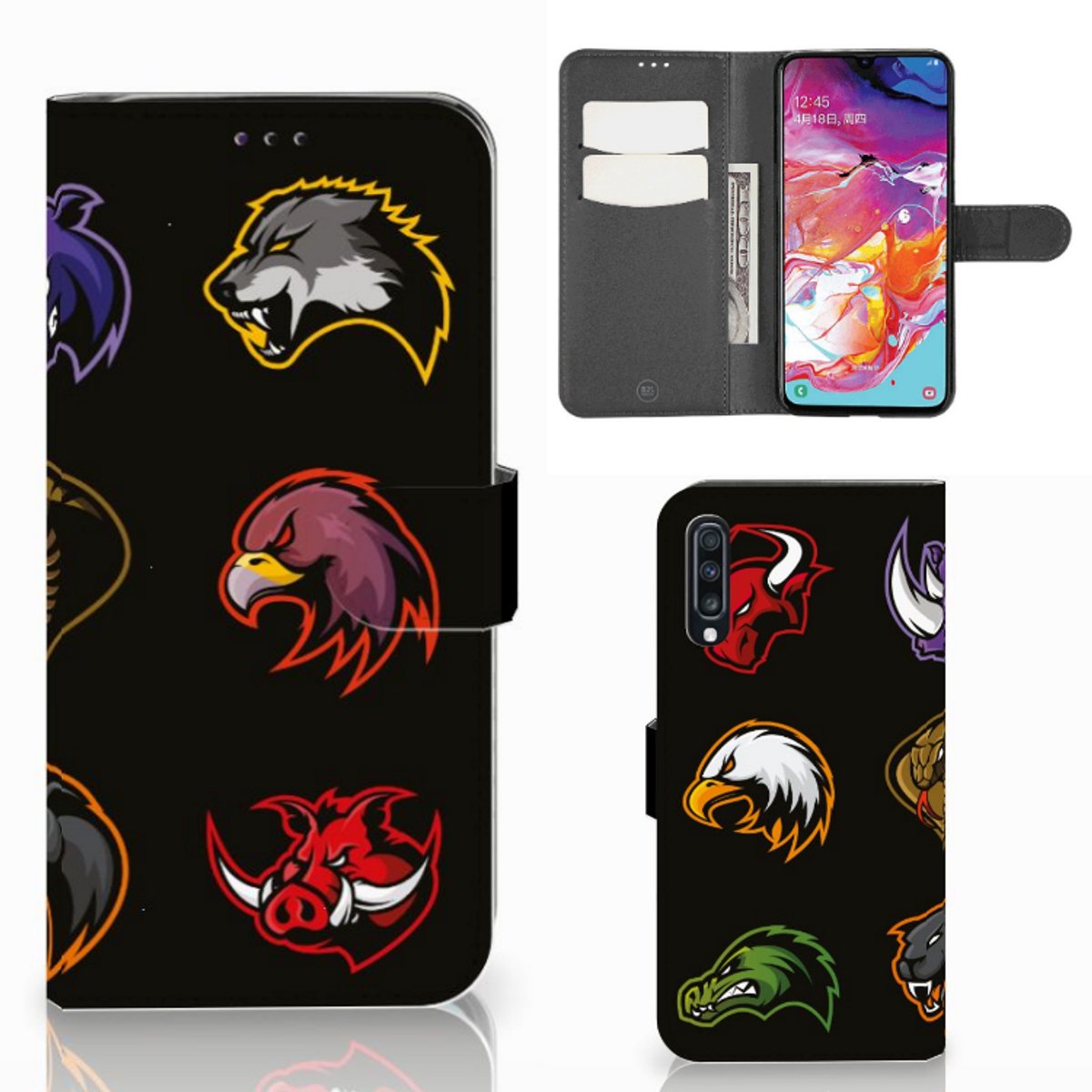 Samsung Galaxy A70 Leuk Hoesje Cartoon