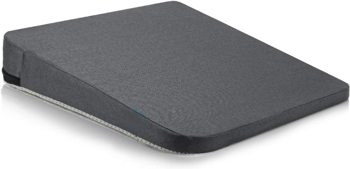 Zyrex® Zitverhoger Auto - Stoelverhoger voor Auto - Kinderzitje Auto - Donkergrijs- ‎34cm x 37cm x 8cm