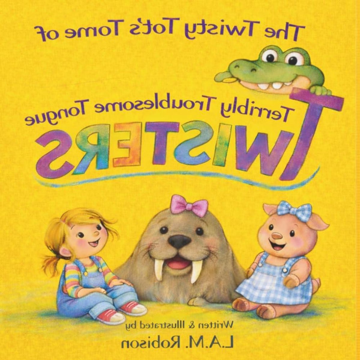 Tongbreker Boek - Kinderboek Woordspelletjes - Voorlezen - Vrolijke Klanken - 21.59 cm - Niet gespecificeerd
