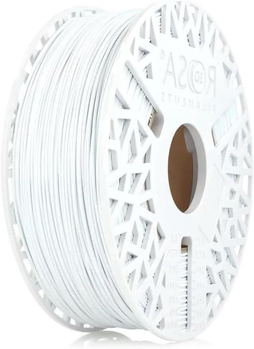 ABS+ Filament - 3D Print Materiaal - Prototypes Maken - Hoge Slagvastheid - 175 mm 1kg - Wit