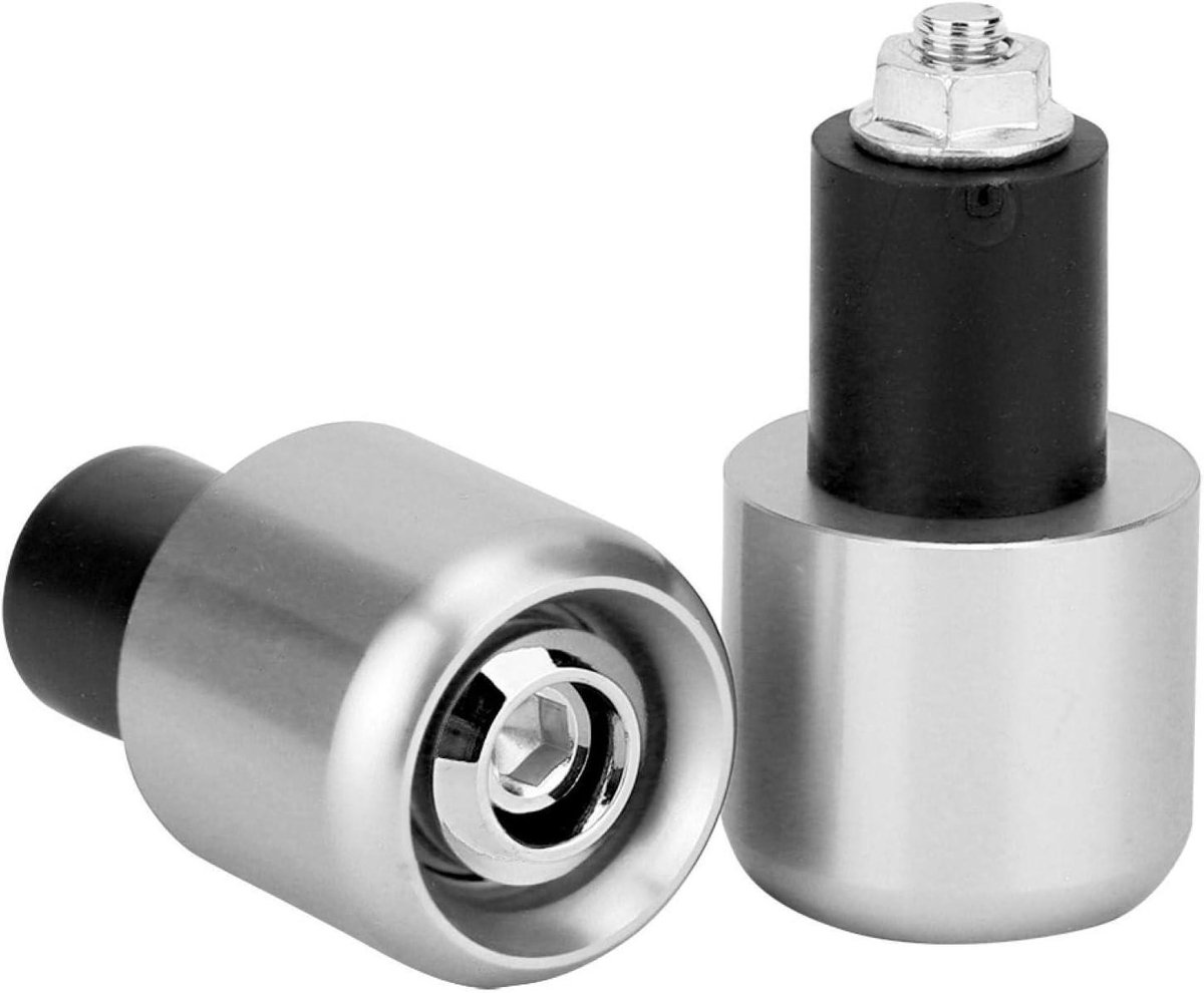 Stuurdoppen Motorfiets - Handvat Plug - Motorfiets Modificatie - Universele Pasvorm - 2 stuks - Zwart