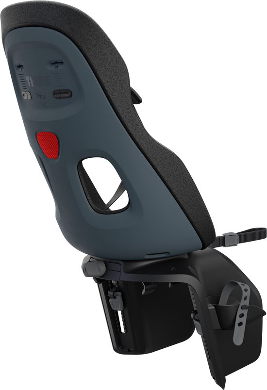 Thule Yepp Nexxt 2 Maxi - fietsstoeltje - achterzitje - Bagagedrager montage - Dark slate van Thule — afbeelding 3