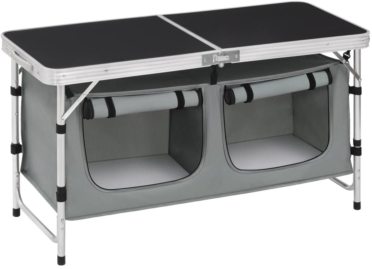 Geargalaxy Opvouwbare Campingtafel - Aluminium Koffermodel - Campingtafel - Lichtgewicht Picknicktafel - Tuin - Camping - Strand