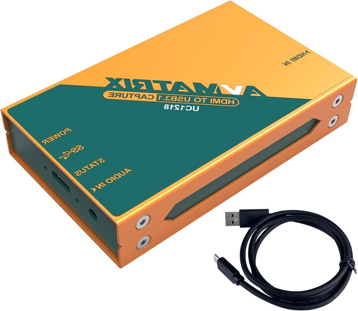 Video Capture Card - HDMI naar USB - Live Streamen - Plug and Play - 1080p 60HZ - Zwart