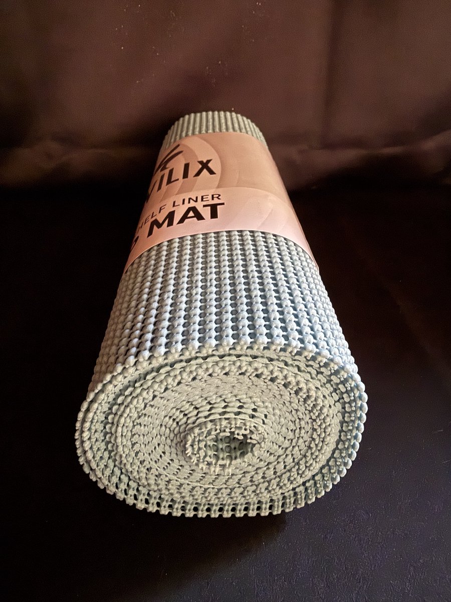 SWILIX ® Antislipmat voor Kasten en Lades, Douchemat - Badkamermat - Badmat, Dienblad, Vloer - 4 meter Rol - Anti Slip Mat - 400 x 30 cm - Blauw