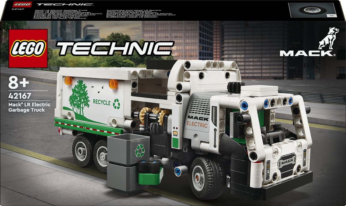 LEGO Technic Mack LR Electric vuilniswagen - 42167 — afbeelding 19