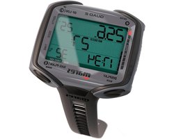 Pols Duikcomputer - Duikhorloge Dieptemeter - Onderwater Navigatie - Bühlmann ZH-L16C Algoritme - 100 uur logboek - Zwart